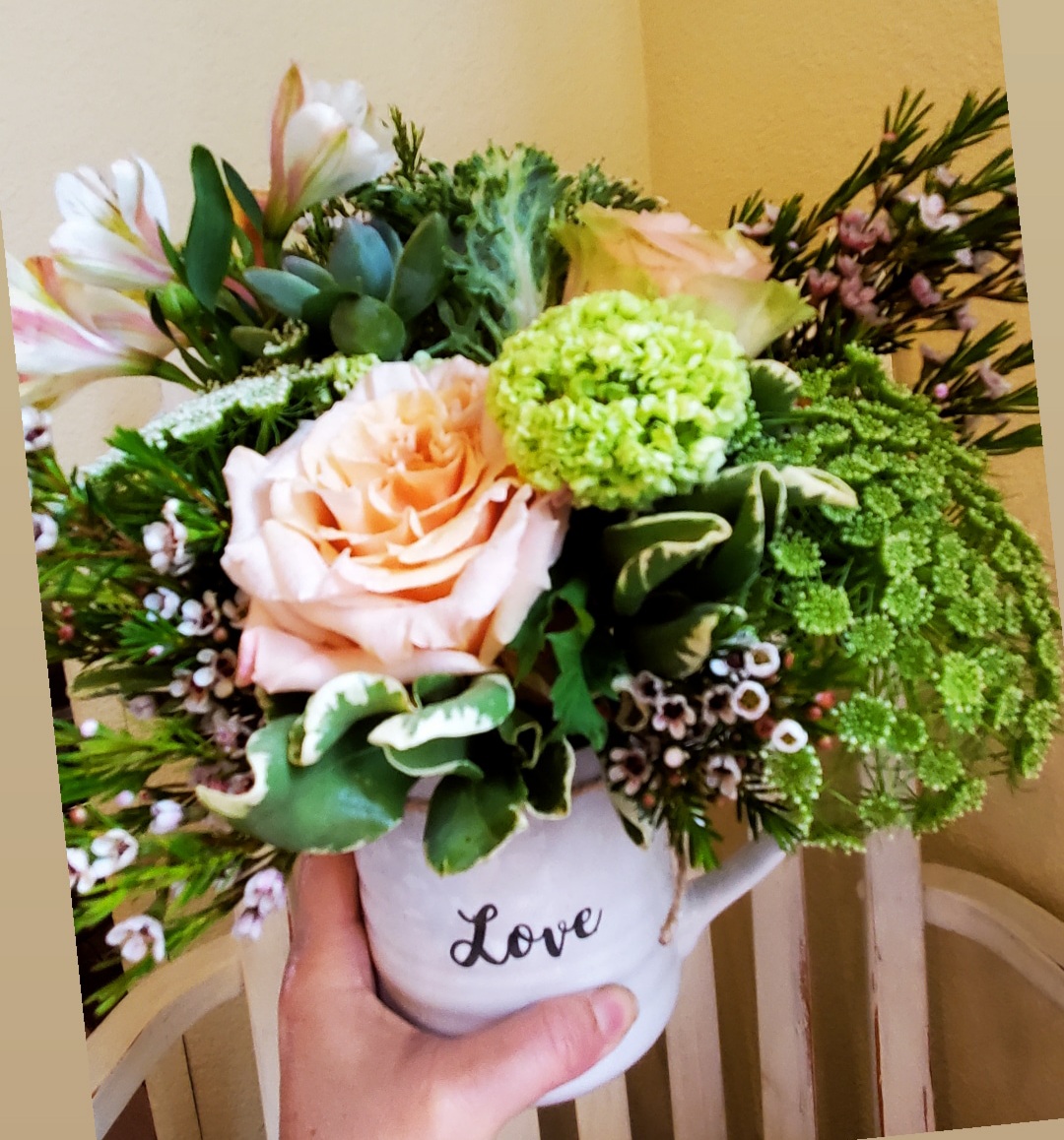 Bless & Bloom floral detail