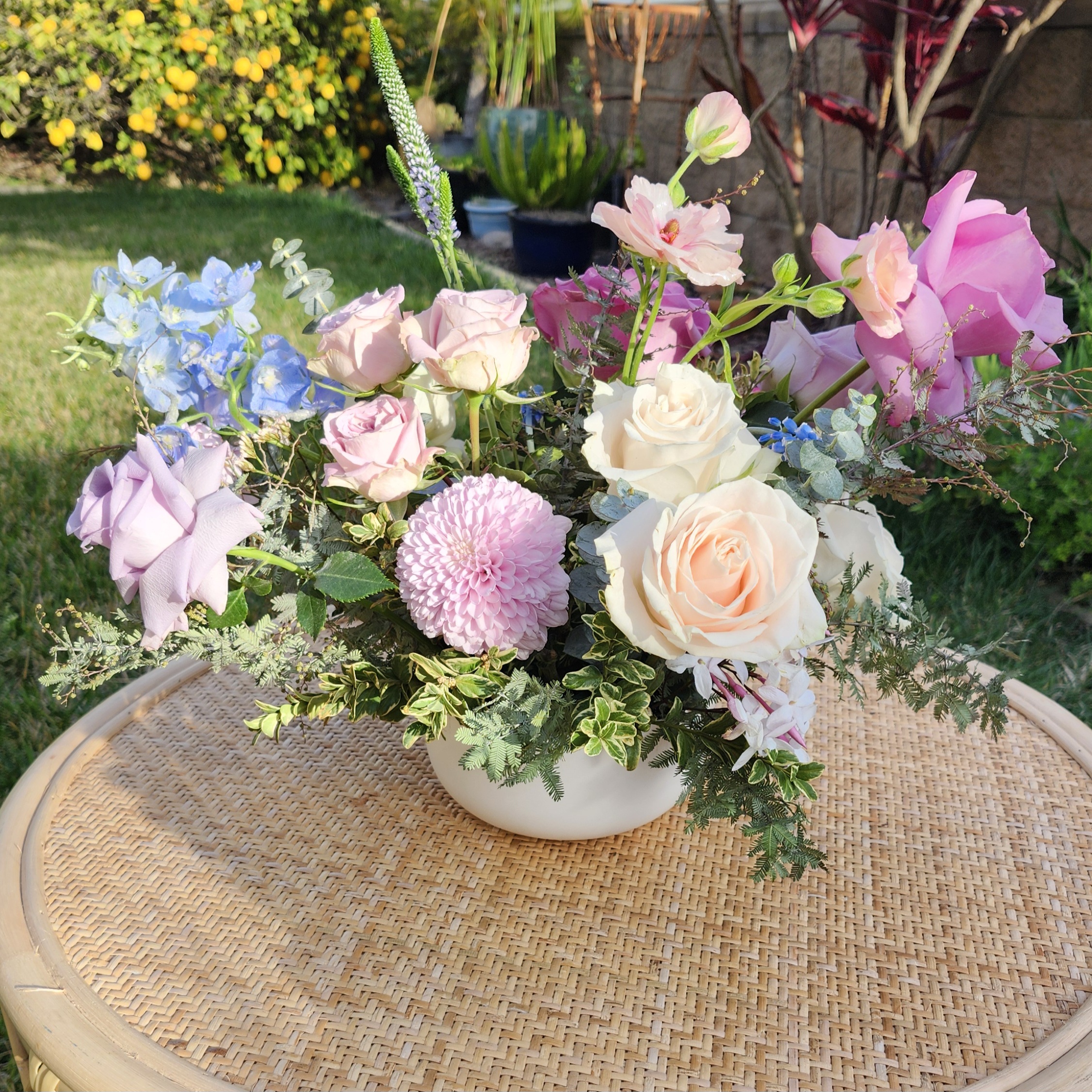 Bless & Bloom floral detail
