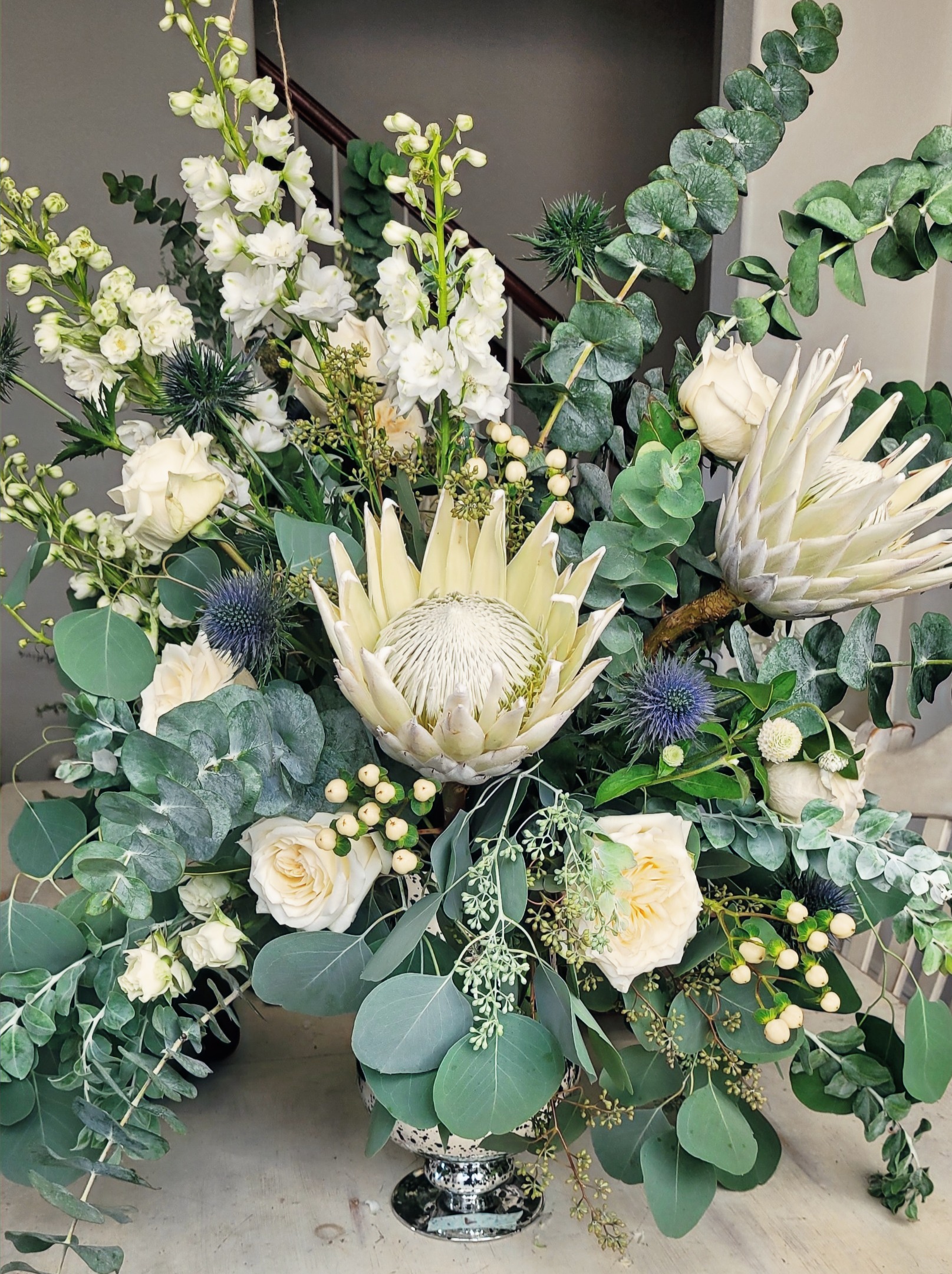 Bless & Bloom floral detail